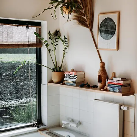 Sfeervol - Badkuip Met Weids Uitzicht - Markermeer - By Familie Buitenhuys Casa vacanze Oosterleek